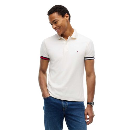 Tommy Hilfiger Slim Fit Fluid Cotton Interlock Polo Shirt